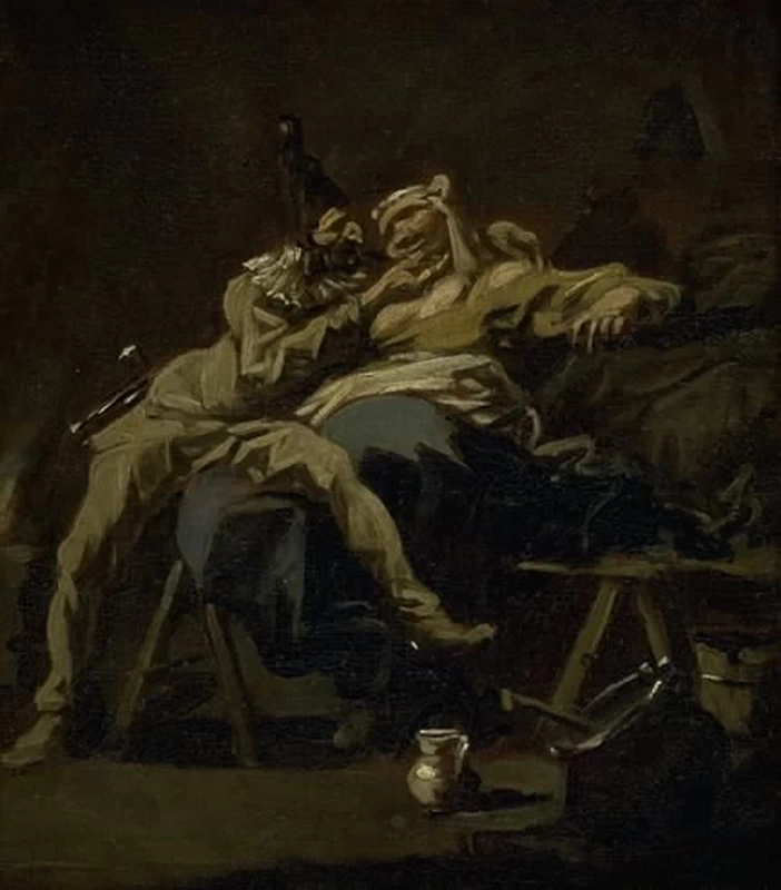 Pulcinella e Colombina - Statens Museum for Kunst, Copenaghen